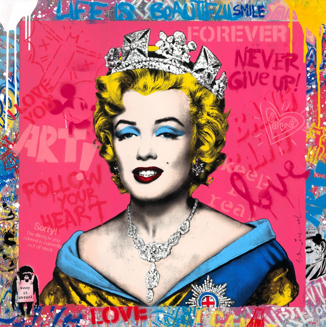 Queen Marilyn - Pink