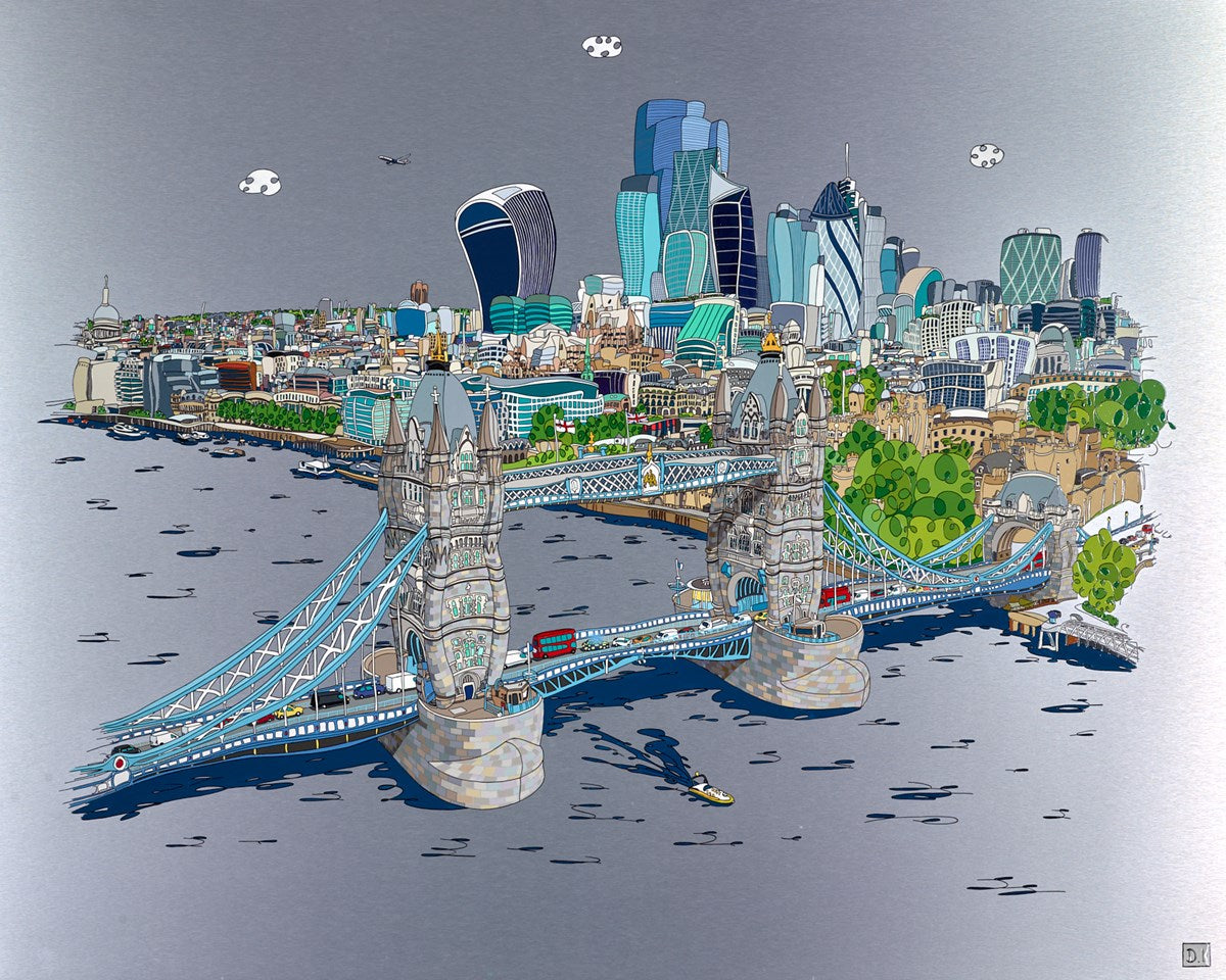 A View of London II
