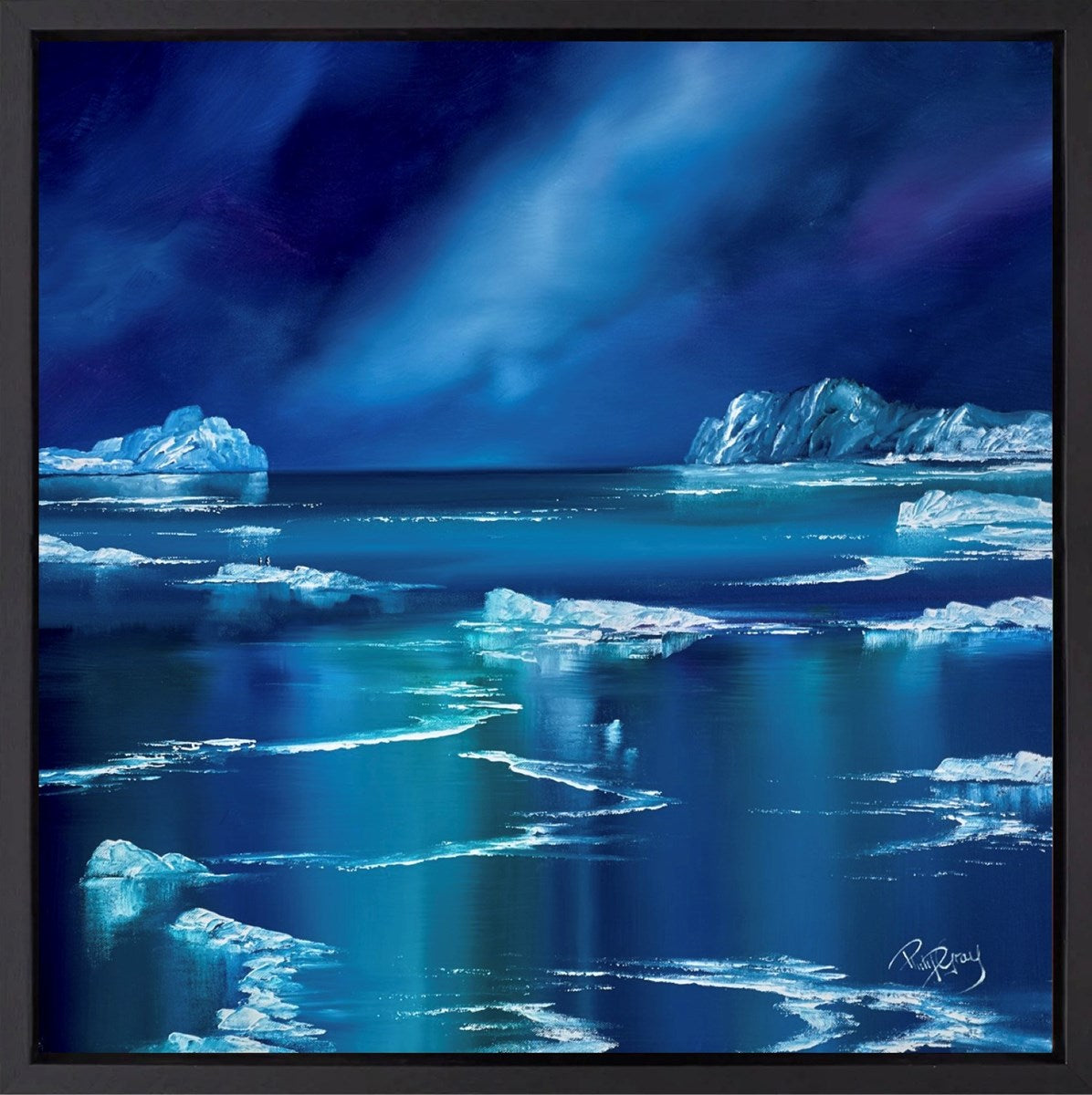On the Ice III (Framed)