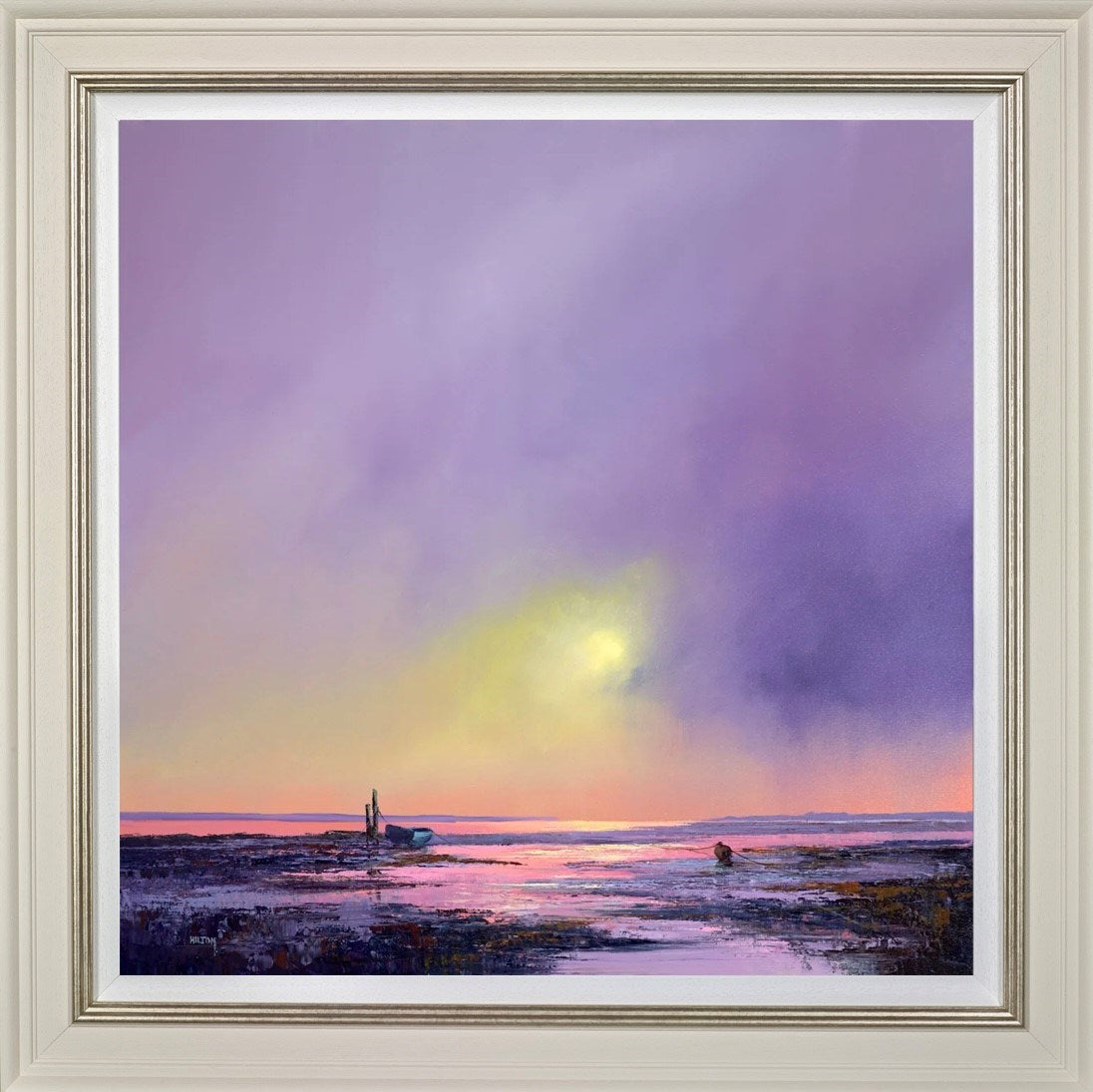 St Annes Sunset (Framed)