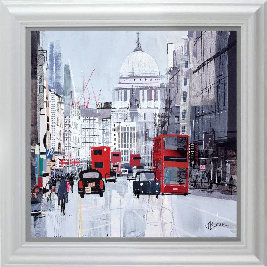 Fleet Street, Study (Framed)