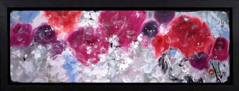 Kisses in a Snowstorm (Framed)