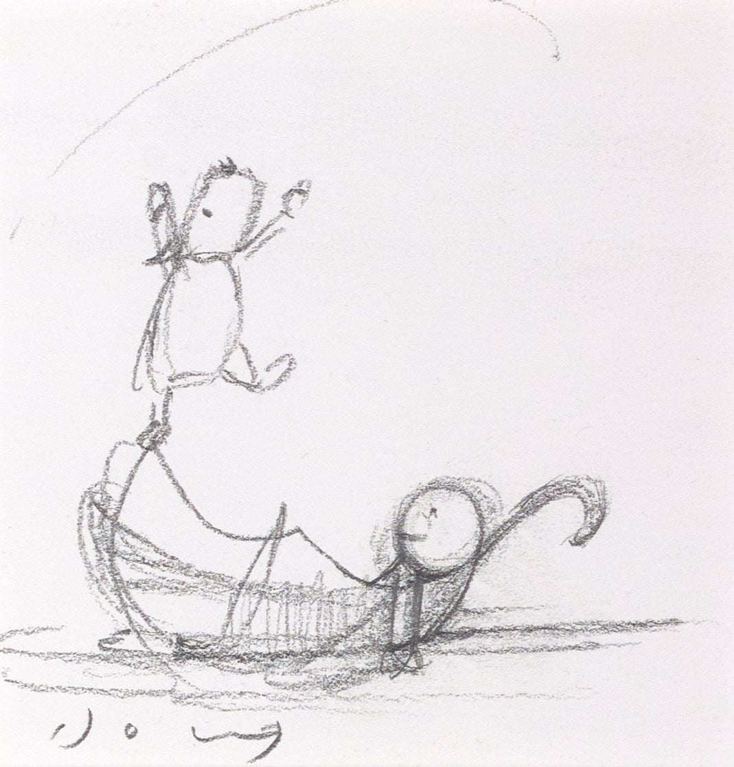 Best Day of My Life, Balancing Dog (Sketch)