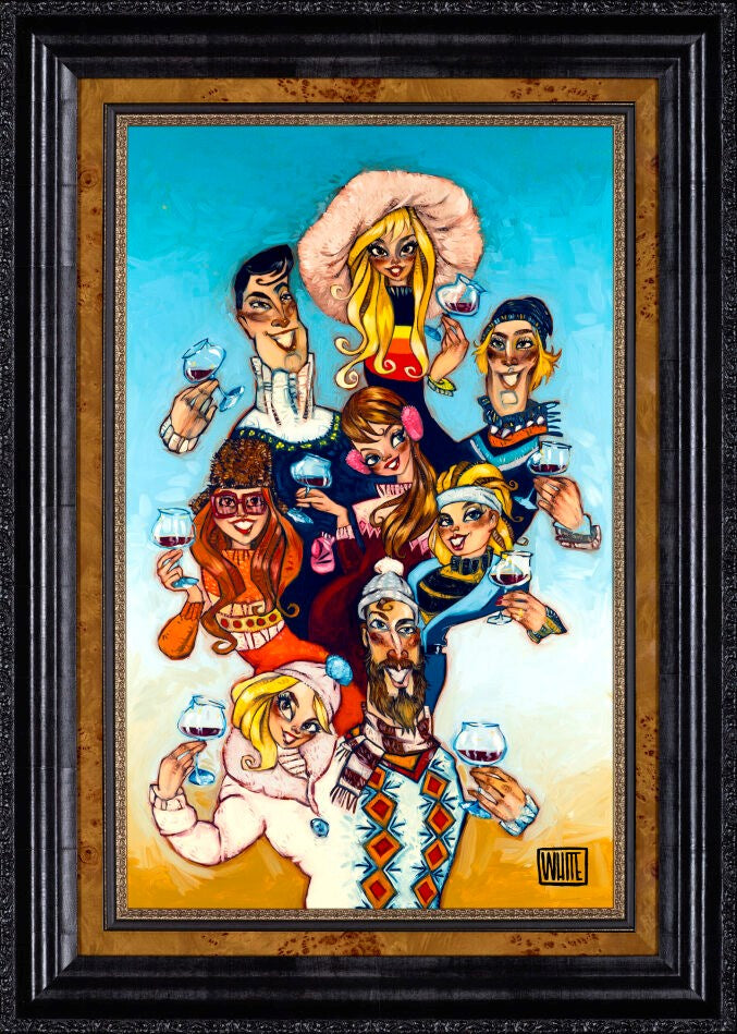 Ski Haus (Framed)