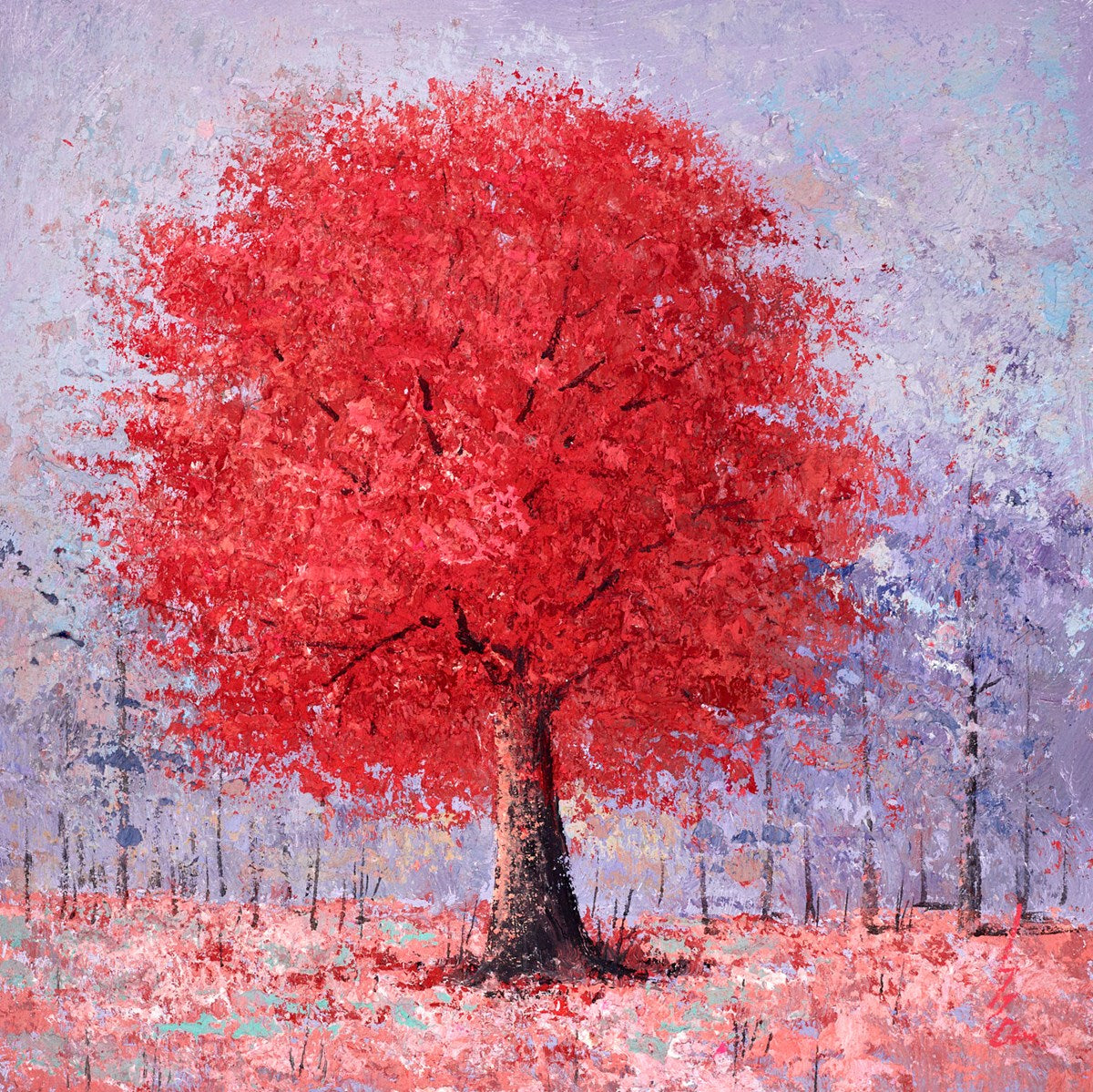 A Red Tree