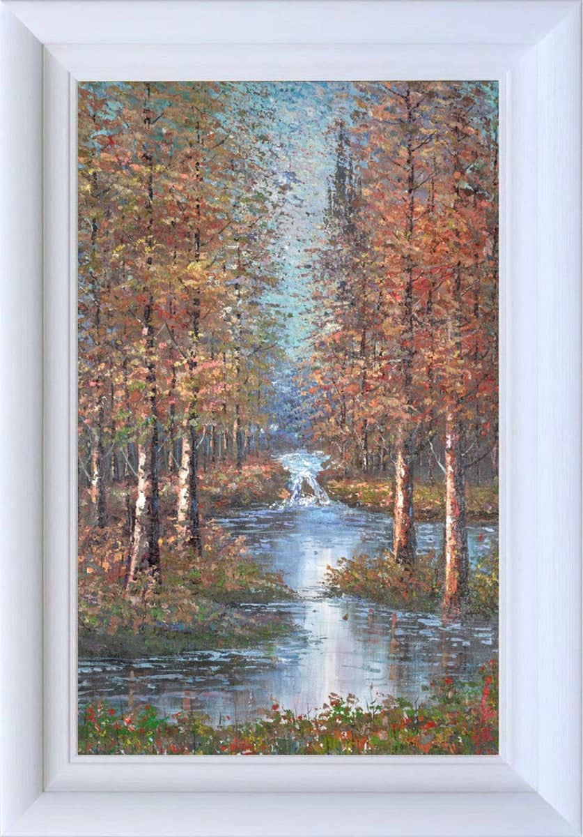 Flowing II (Framed)