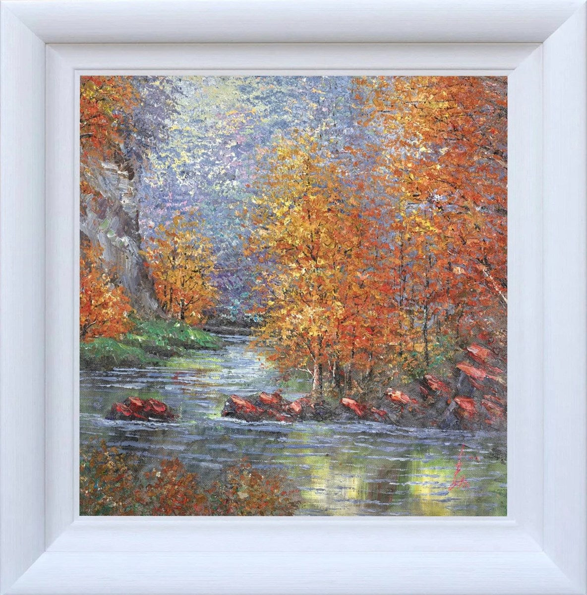 A Calm Forest II (Framed)
