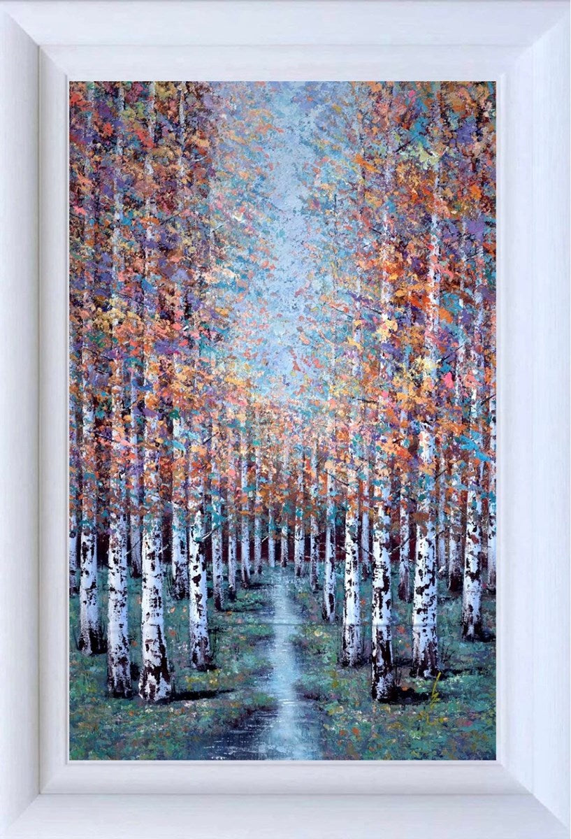 A Colourful Forest III (Framed)
