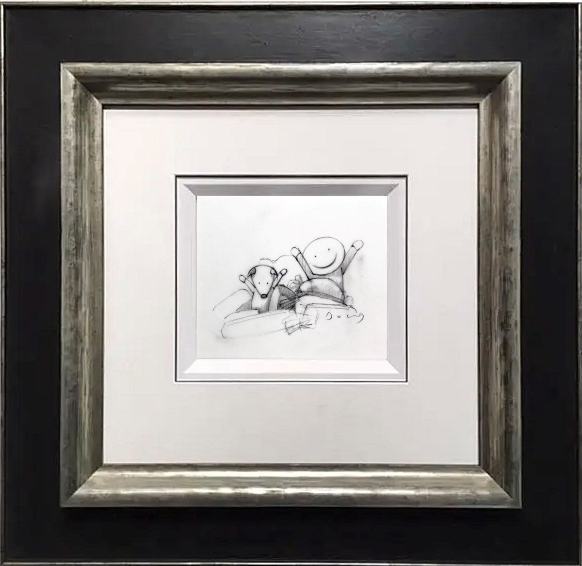 Quality Time (Sketch) (Framed)