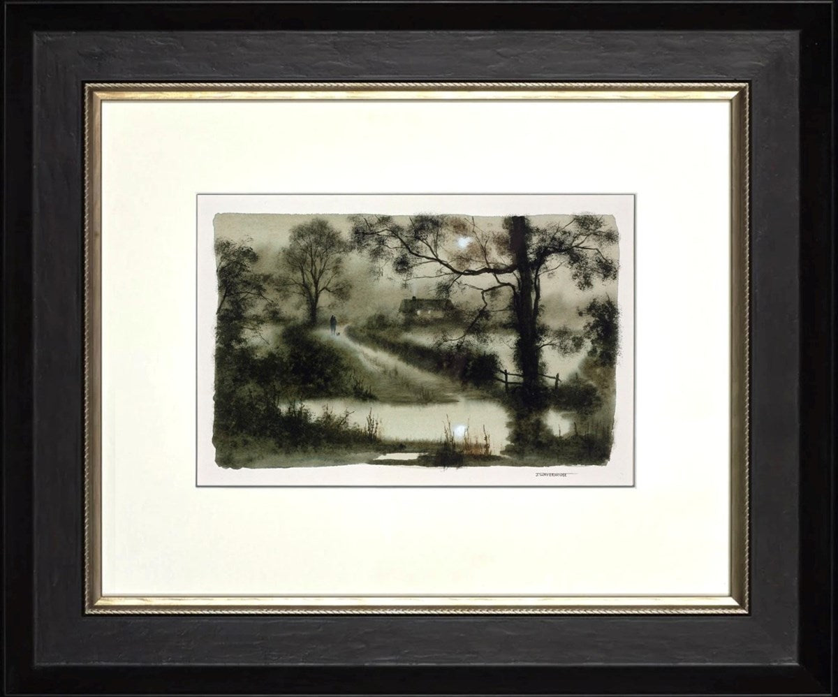 To The Ford and back (Study) (Framed)