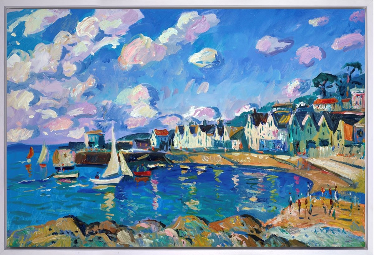 Sail Away II (Framed)