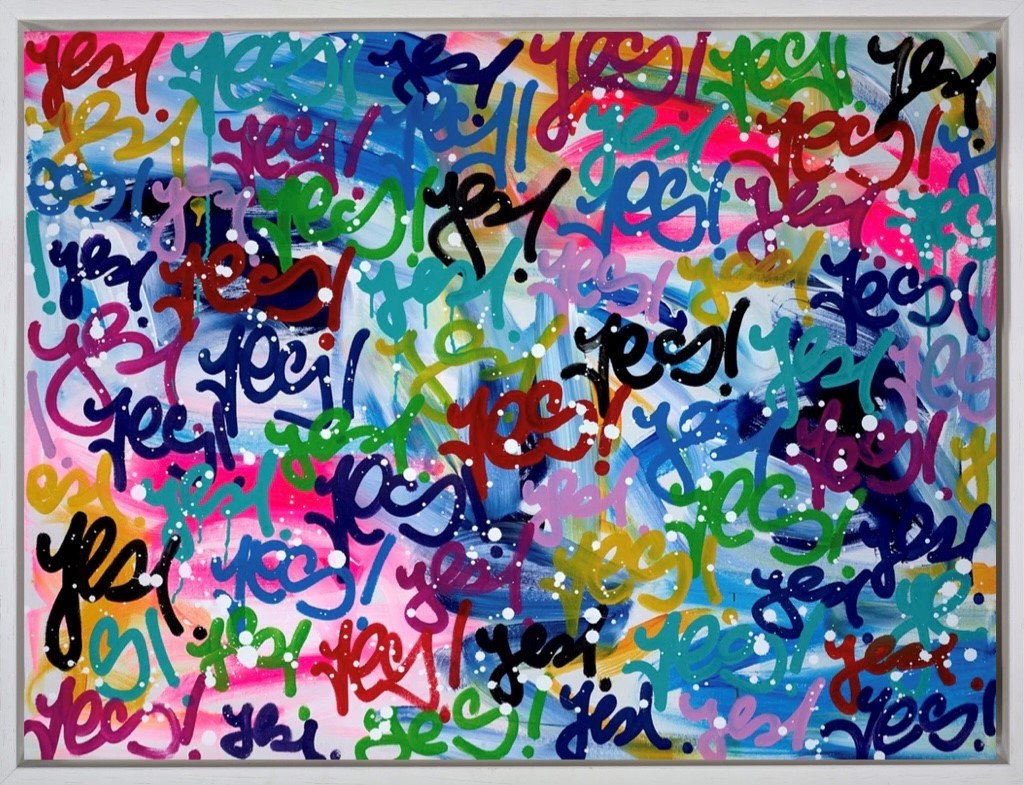I'm in the Yes Mood (Framed)