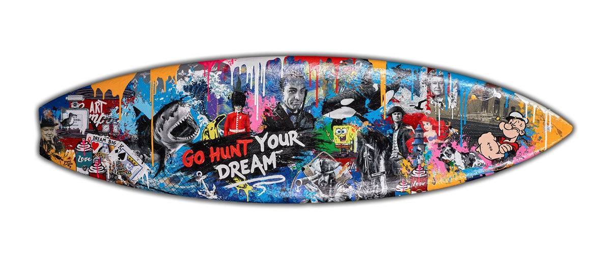 Go Hunt - Surf Board