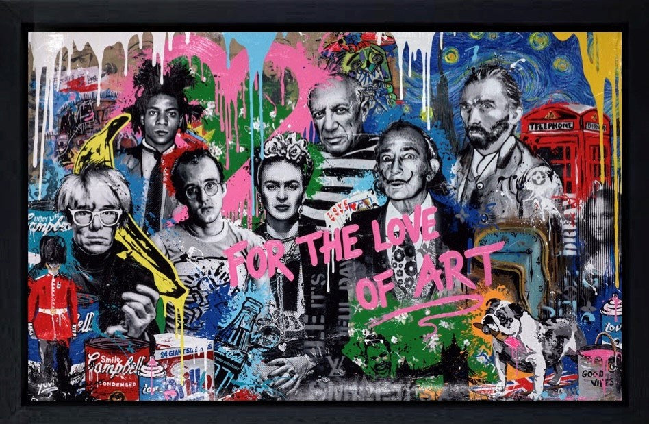 For the Love of Art (Framed)
