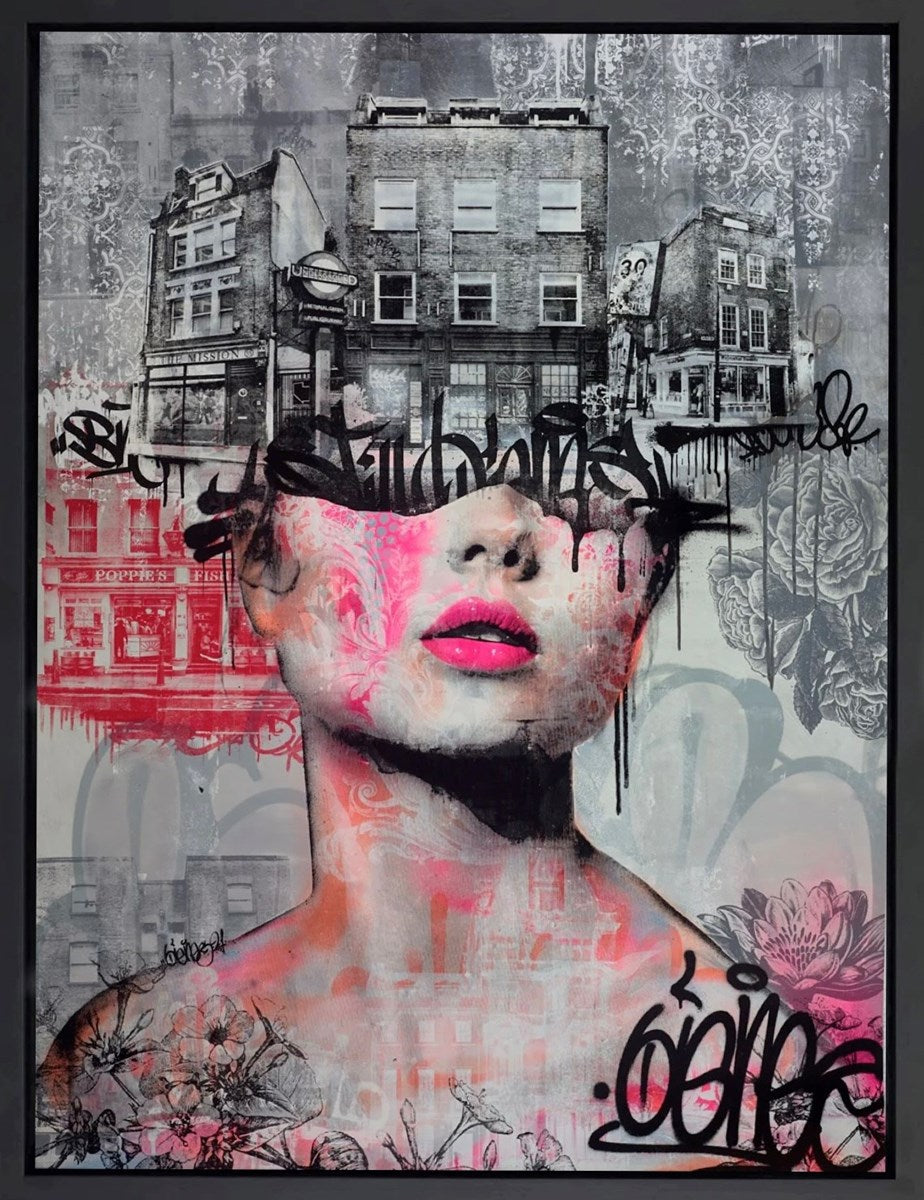 LDN State of Mind : Bricklane (Framed)