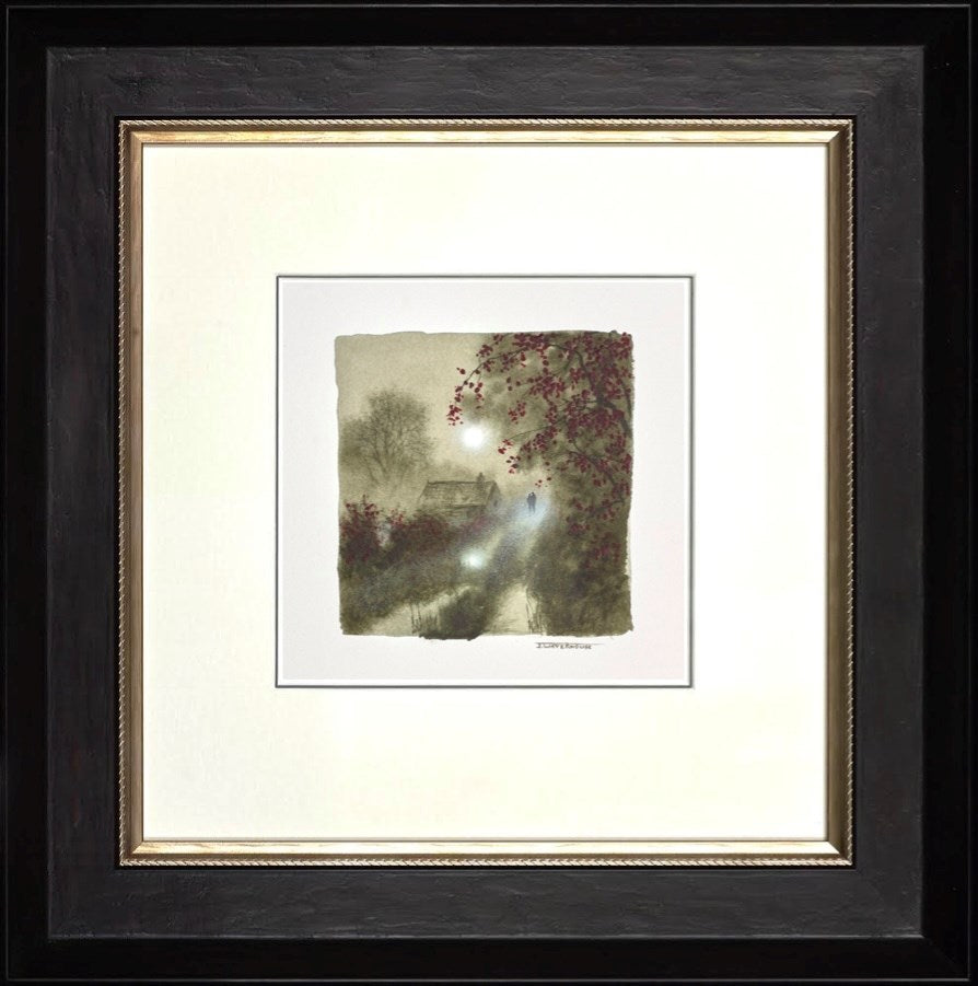 Lovers Lane  (study) (Framed)