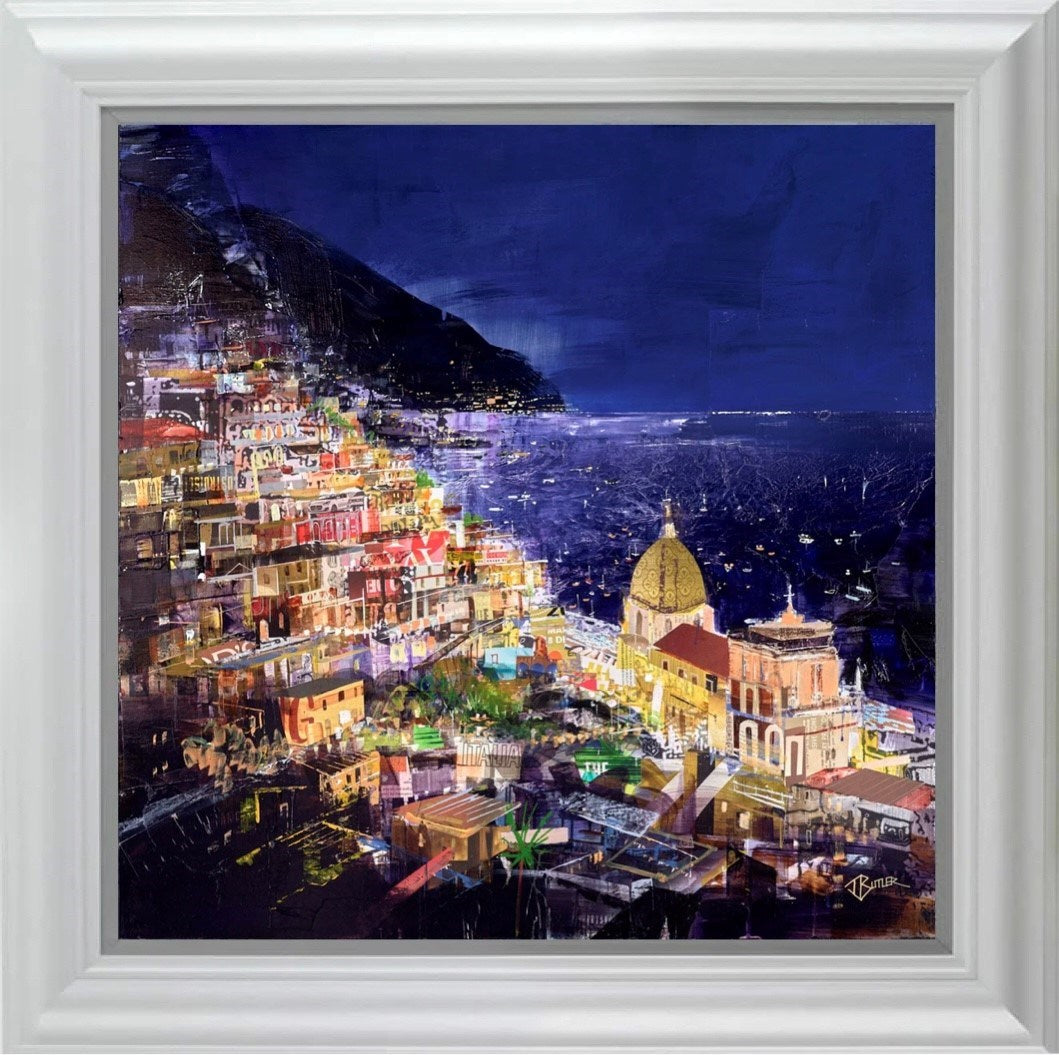 Afterglow, Positano (Framed)