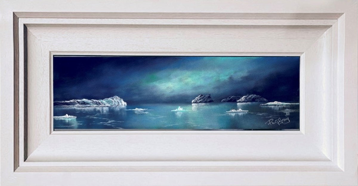 Ice Blue III (Framed)