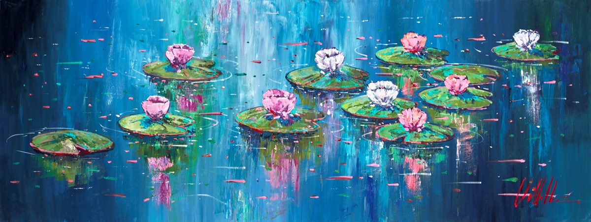 Lillies on the Pond IV
