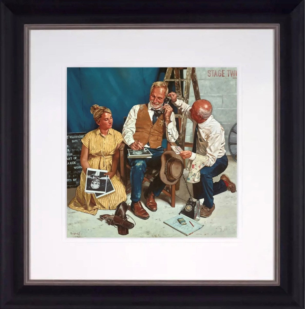 Backstage (Framed)