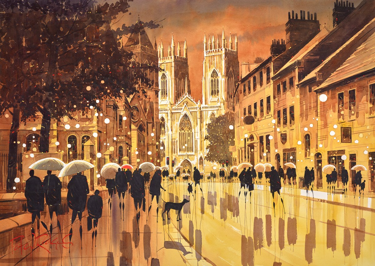 Sun On The Minster- York
