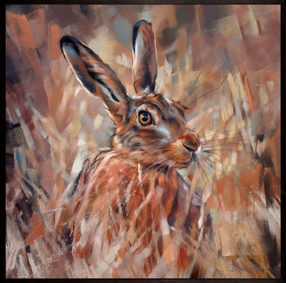 Hidden Hare (Framed)