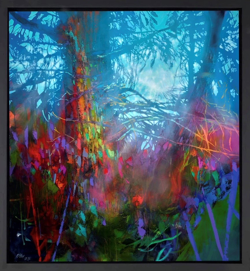 Flight Through Paradise (Framed)