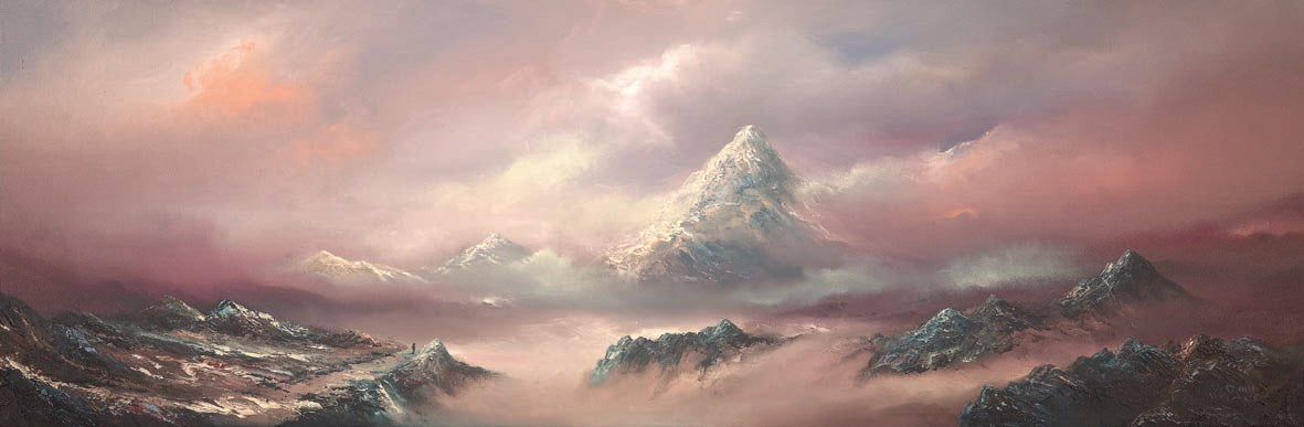 Above the clouds