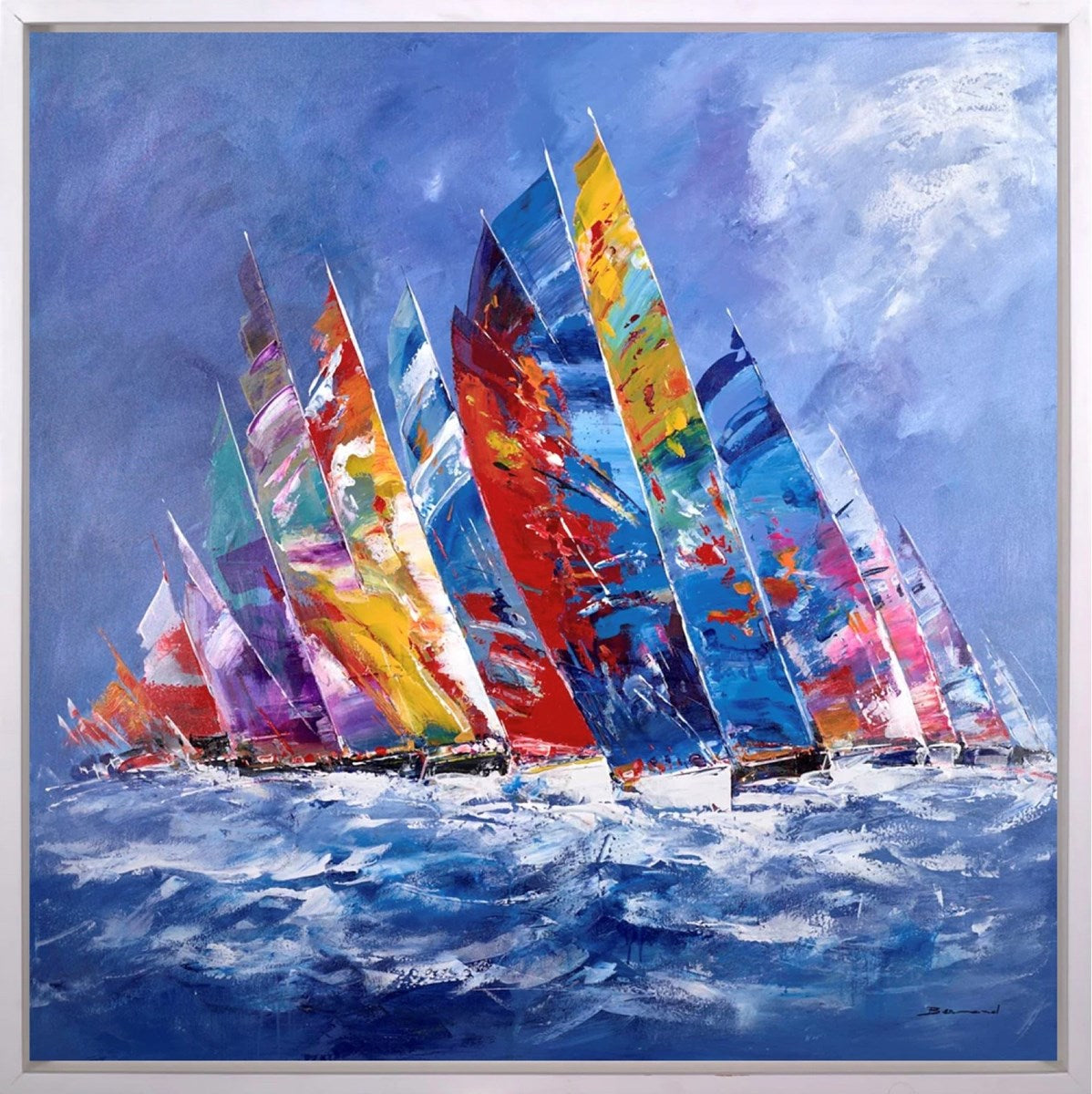 Sail Home II (Framed)