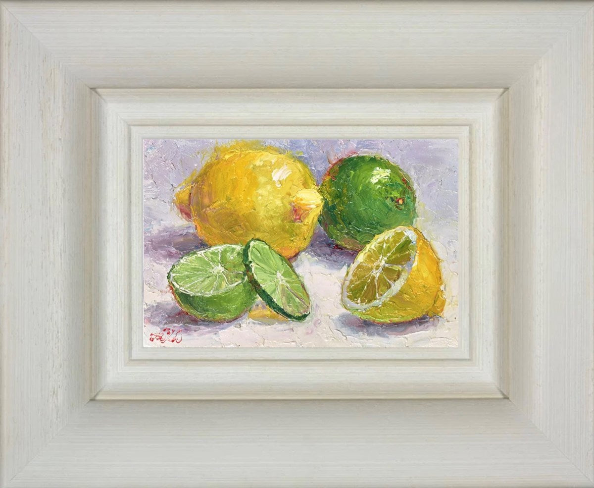 Lemons and Limes III (Framed)