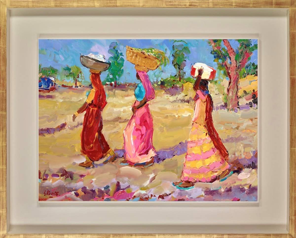 Tribal Women (Framed)