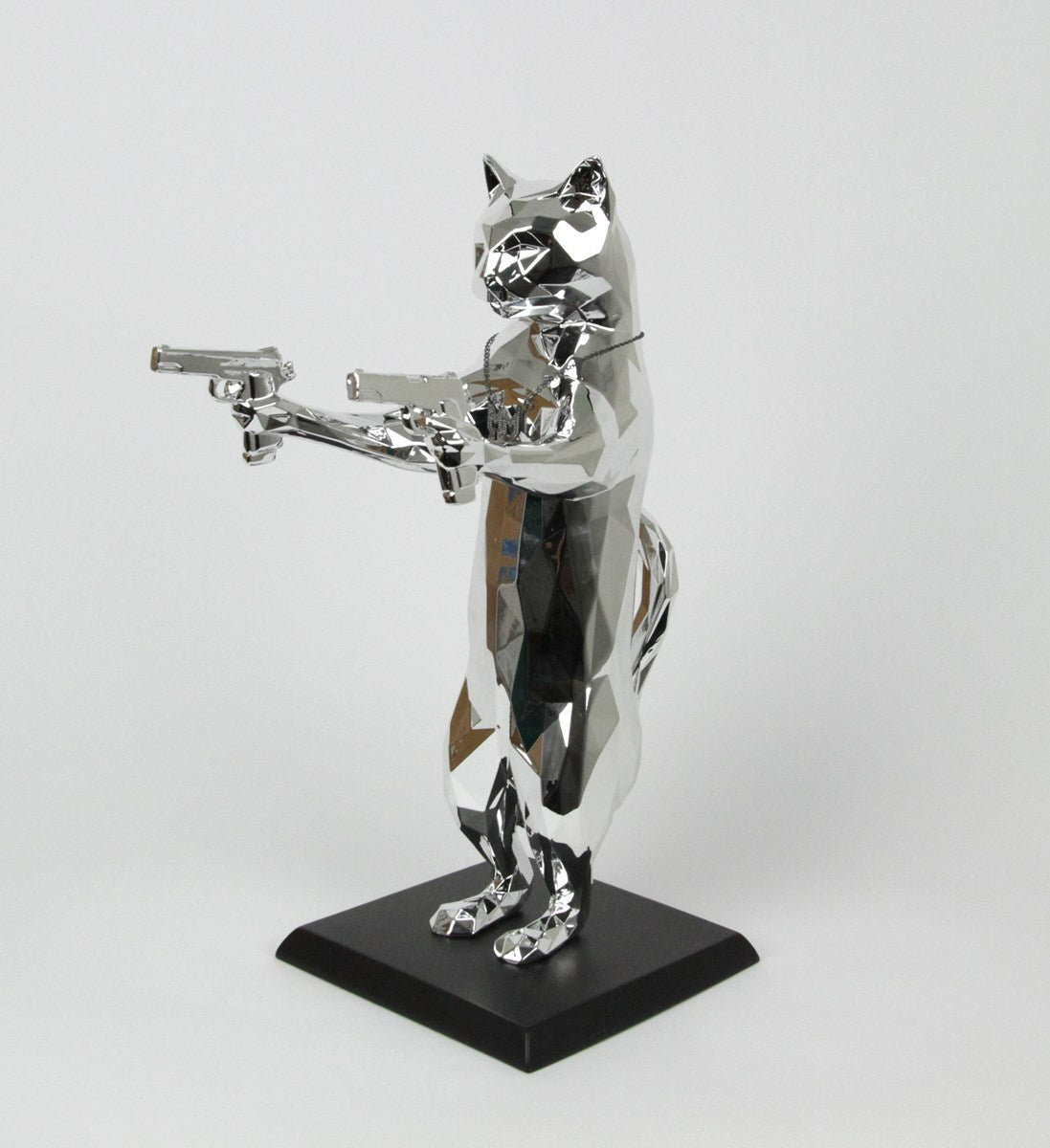 Rebel With The Paws (chrome/black)