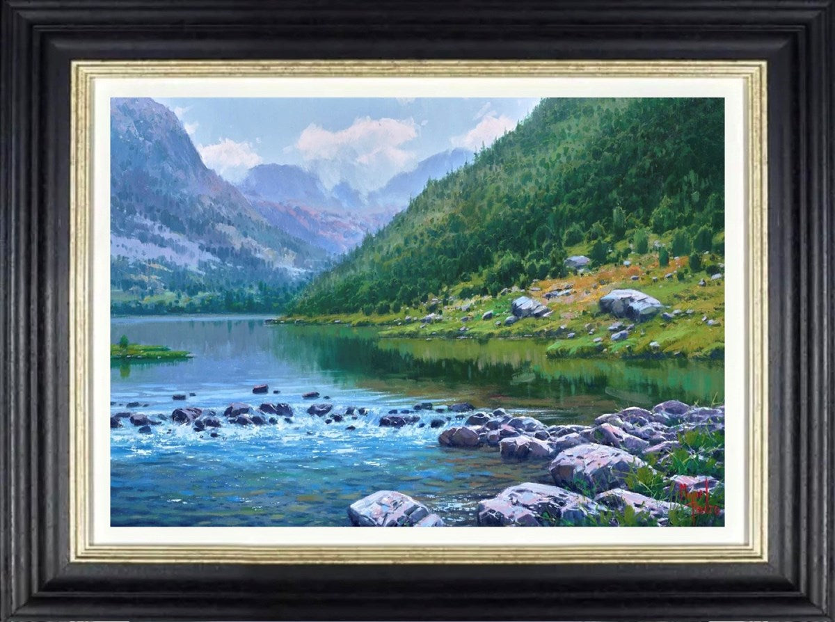 Estany de La Llebreta (Framed)