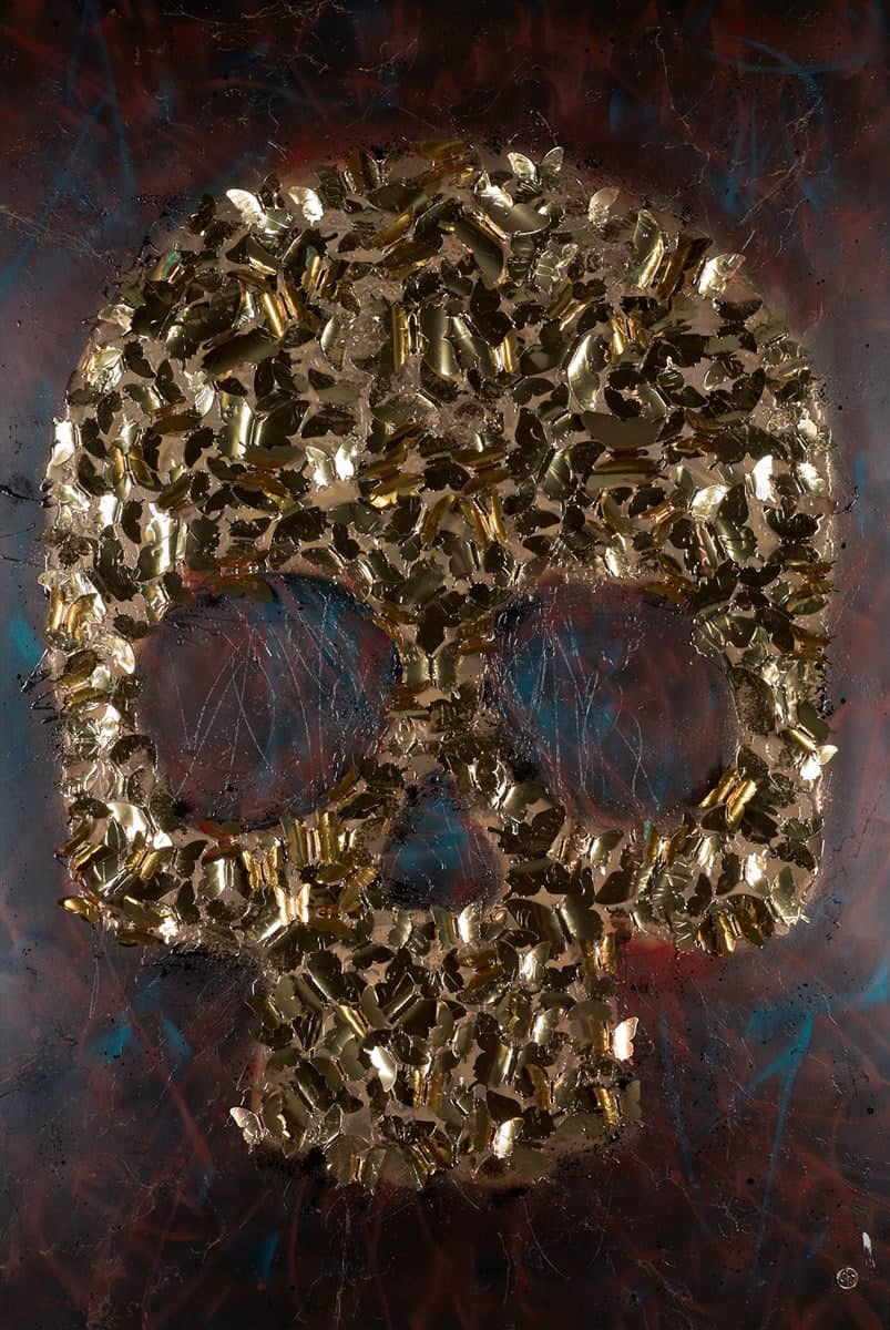 Butterfly Skull IV