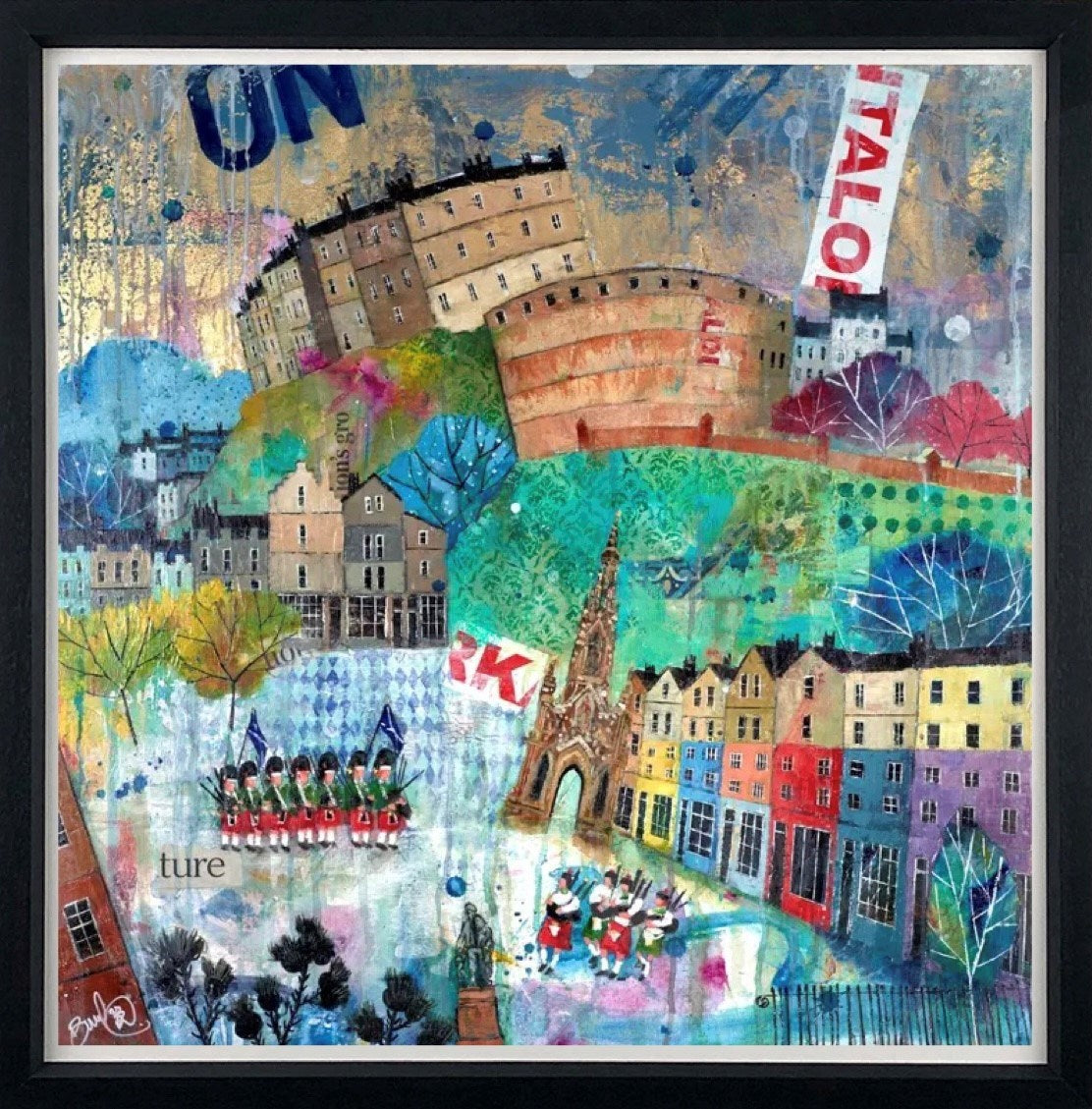 Edinburgh (Framed)