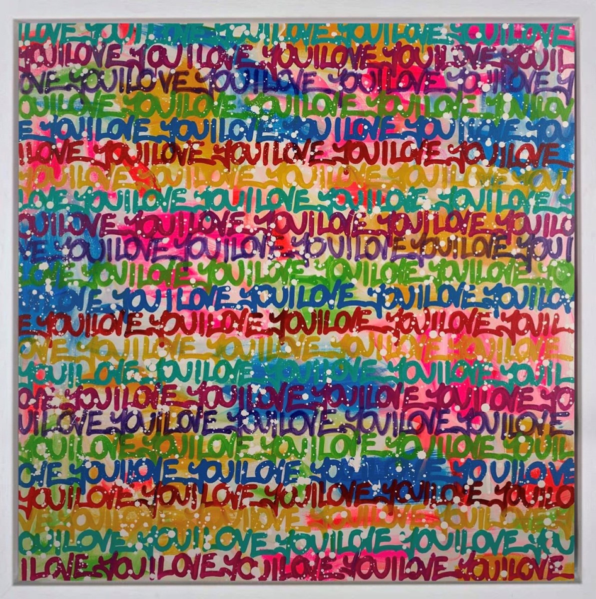All The Beautiful Colors (Framed)
