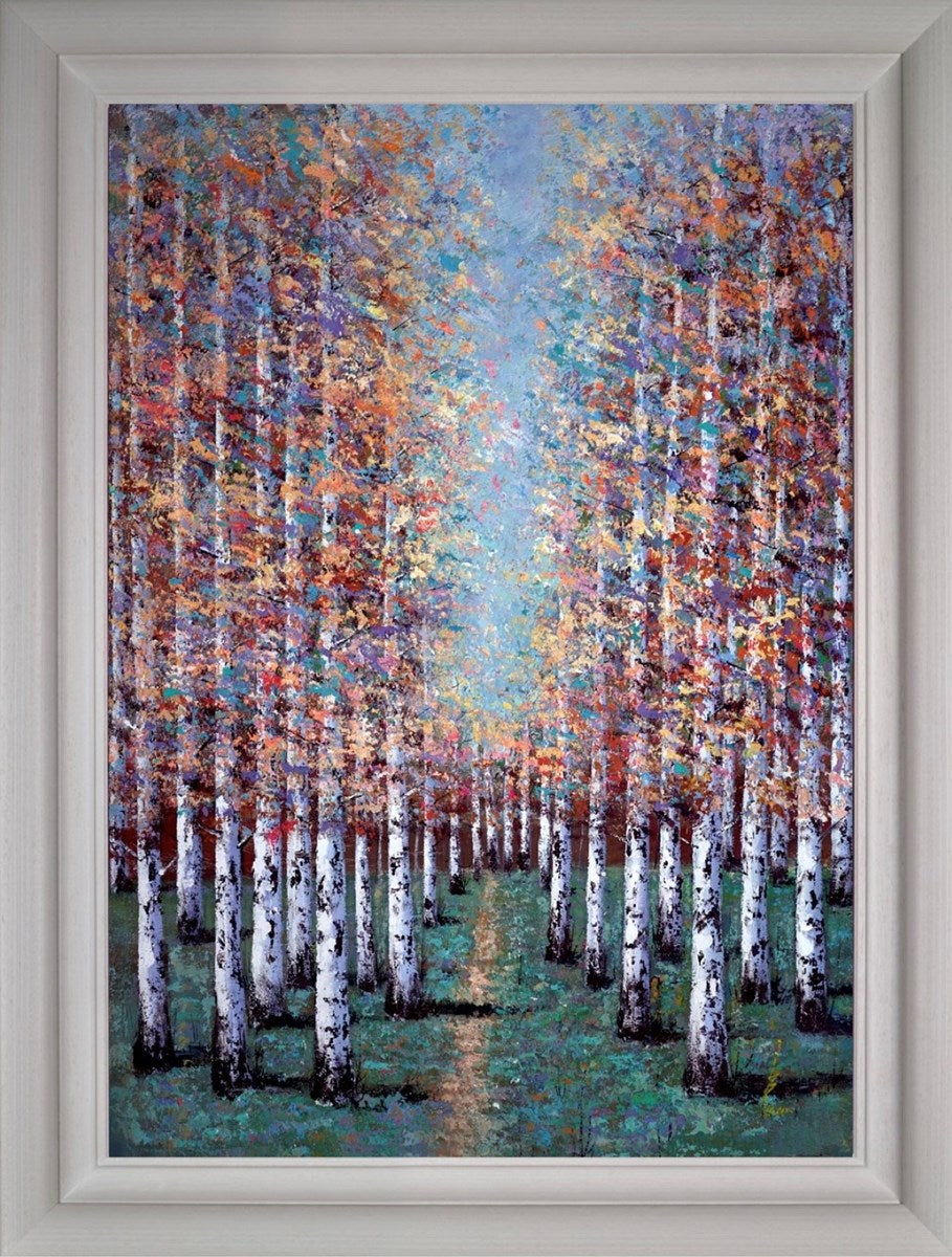 A Colourful Forest V (Framed)