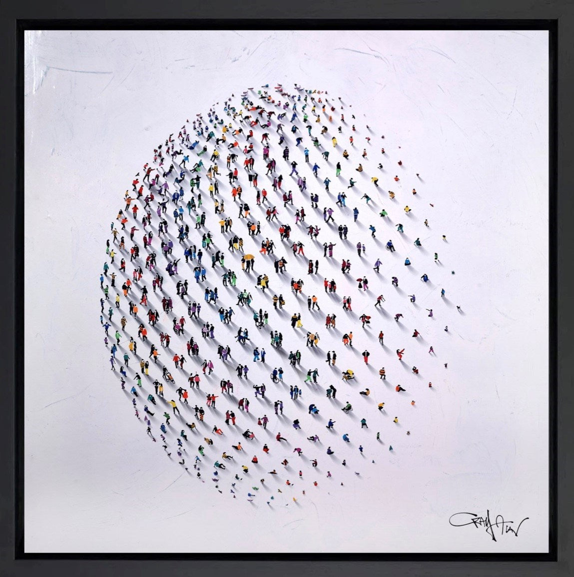 Shift in the Spectrum (Framed)