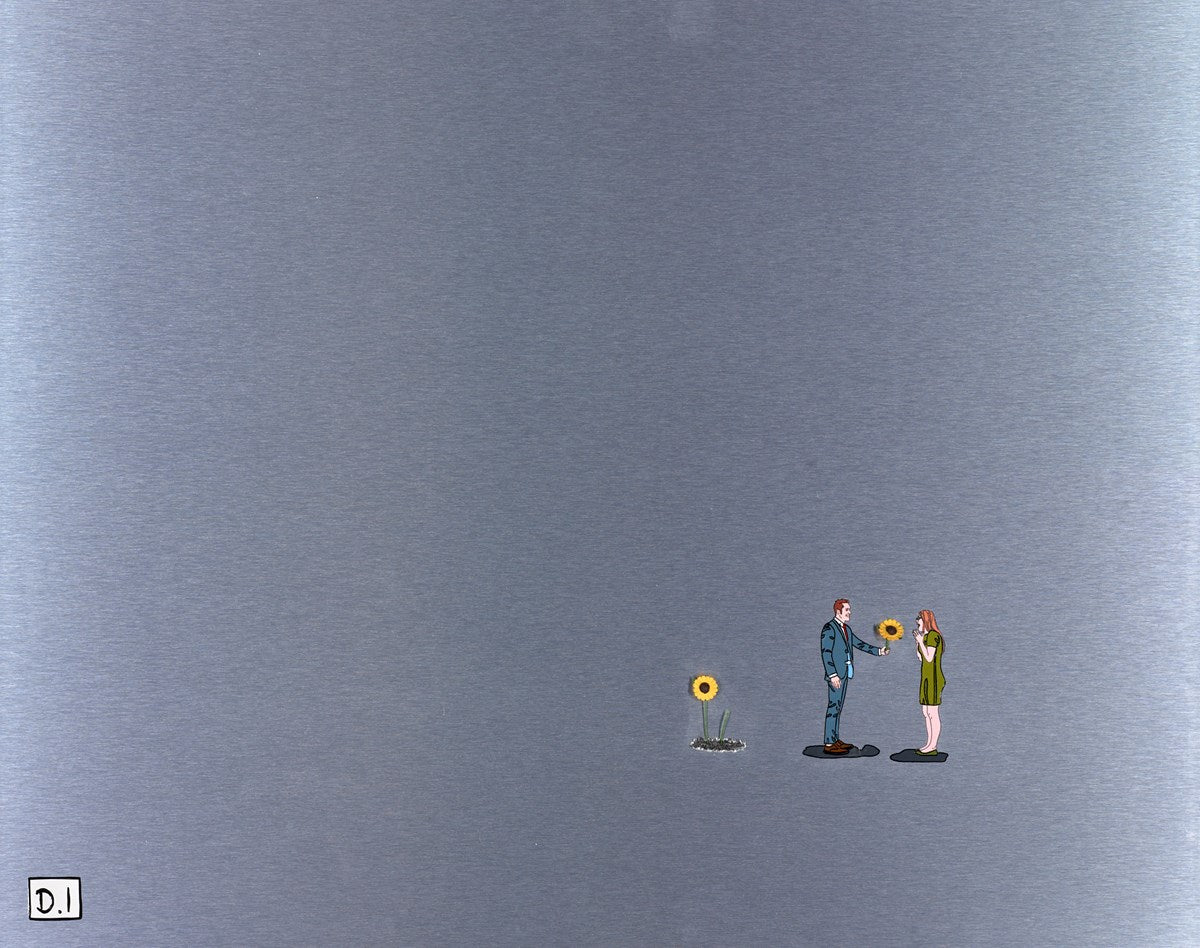 Man With Sunflower II