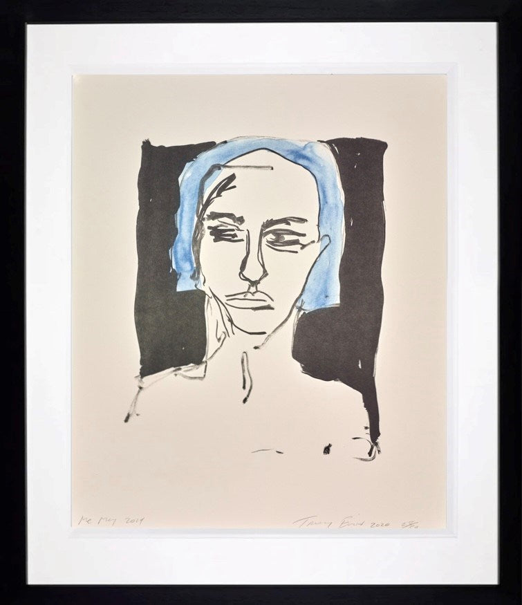 These Feelings Were True, Blue Madonna, 2020 (Framed)