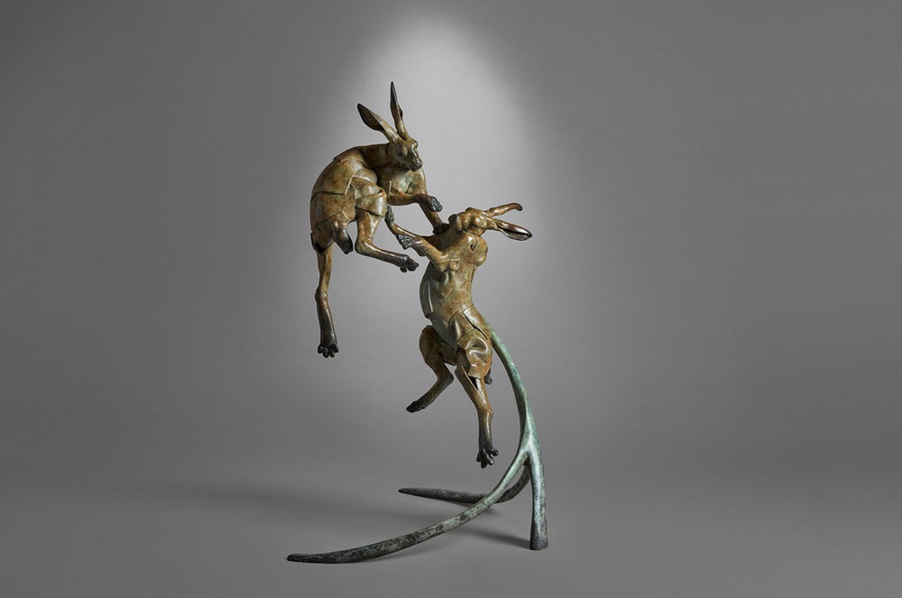 Boxing Hares