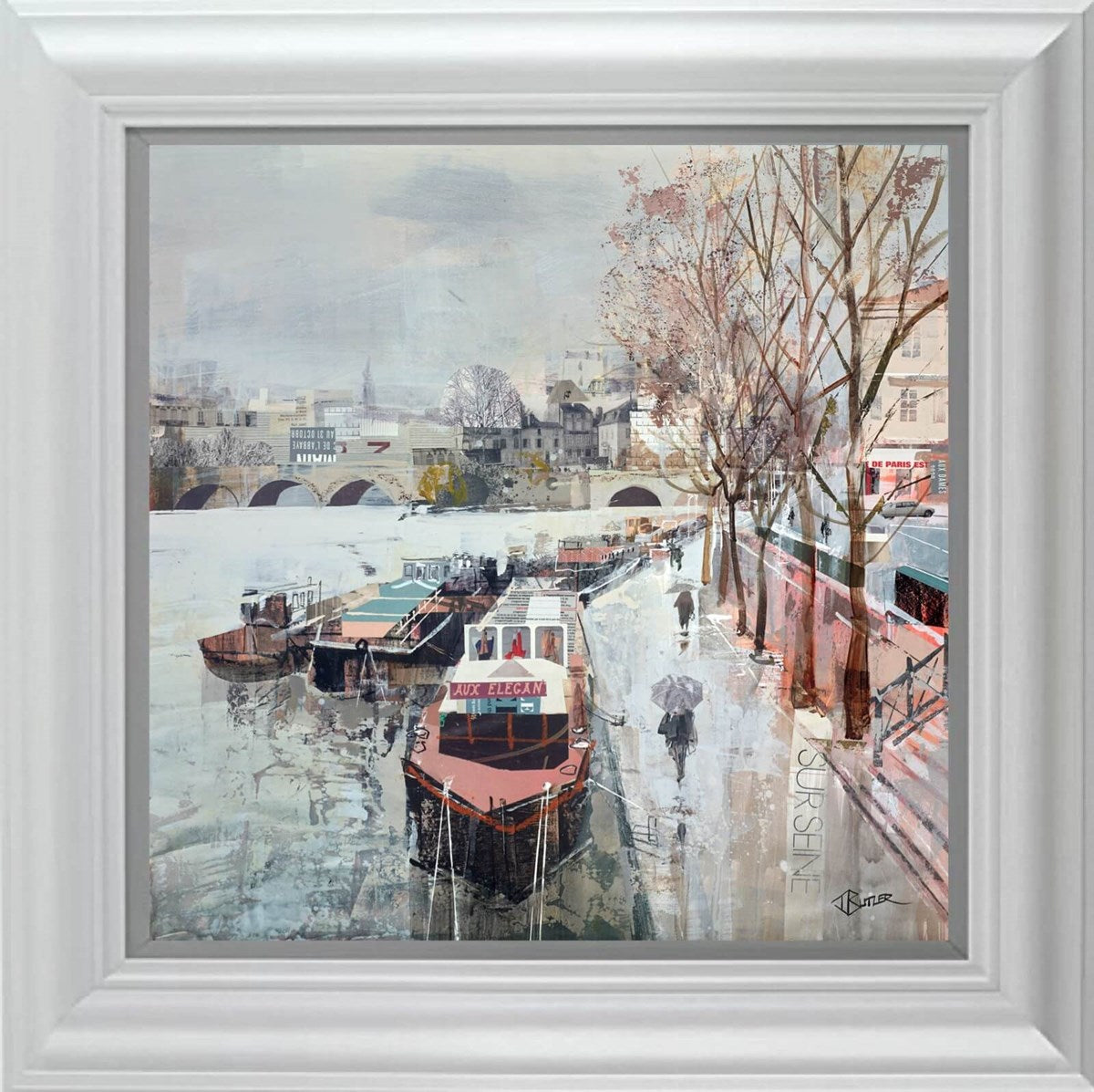 Bateaux Parisiens (Framed)
