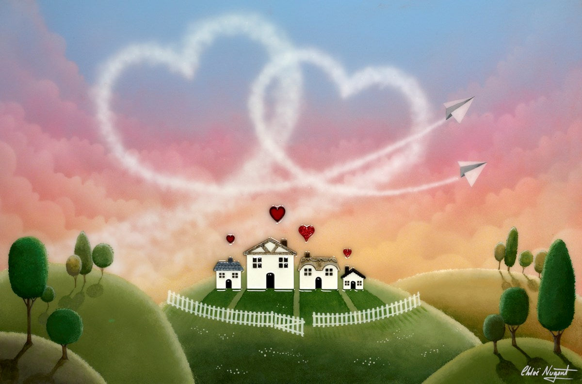 Hearts Written in the Sky II