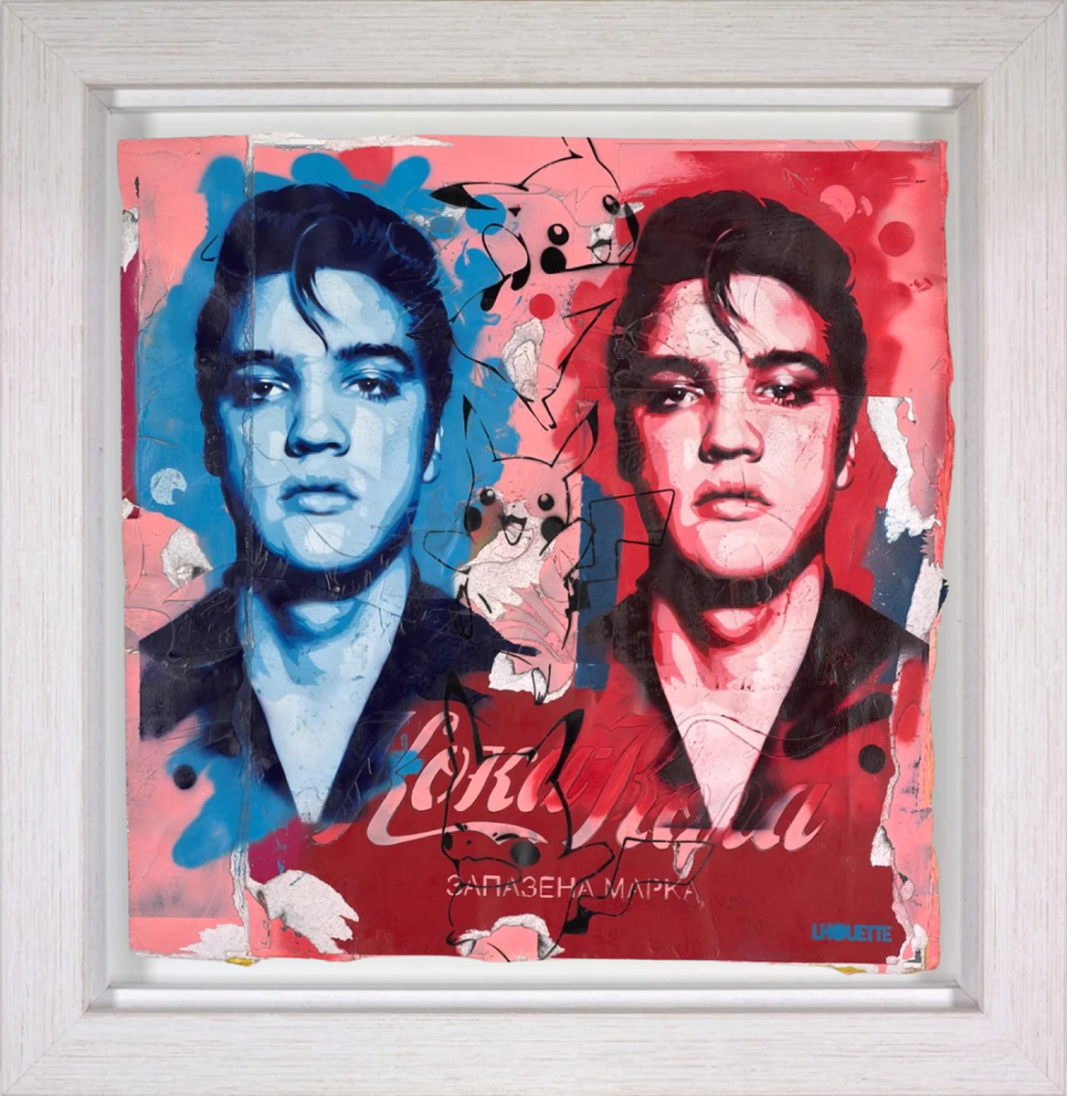 Elvis & Friends (Framed)
