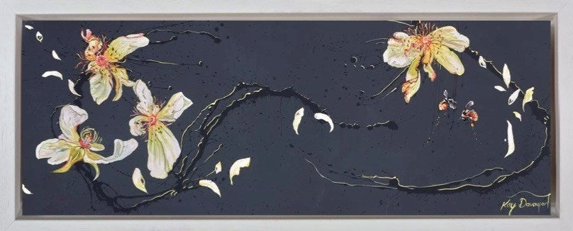 Petals and Bees (Framed)