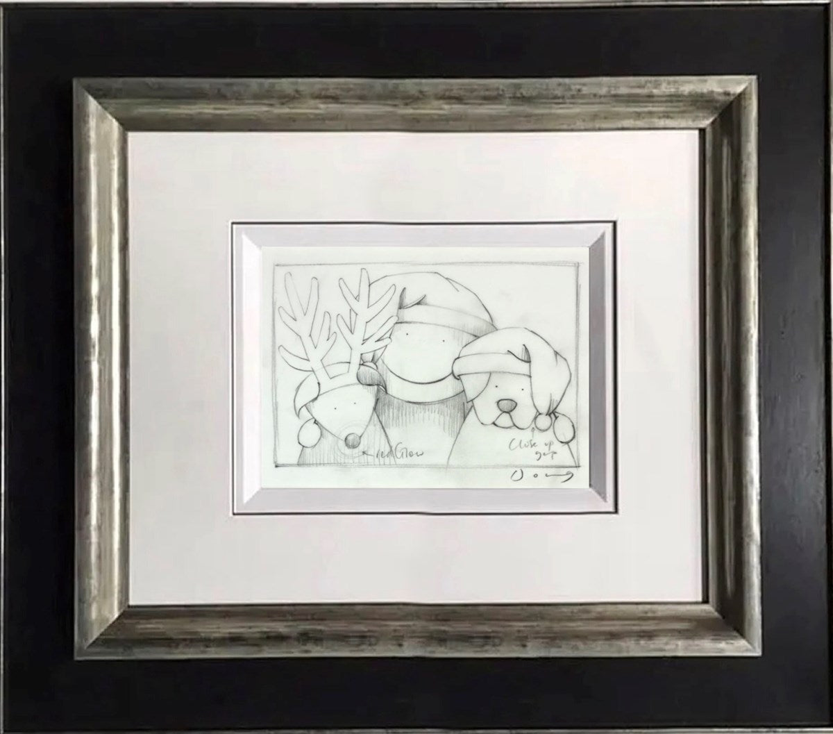 Ho, Ho, Ho (Study III) (Framed)