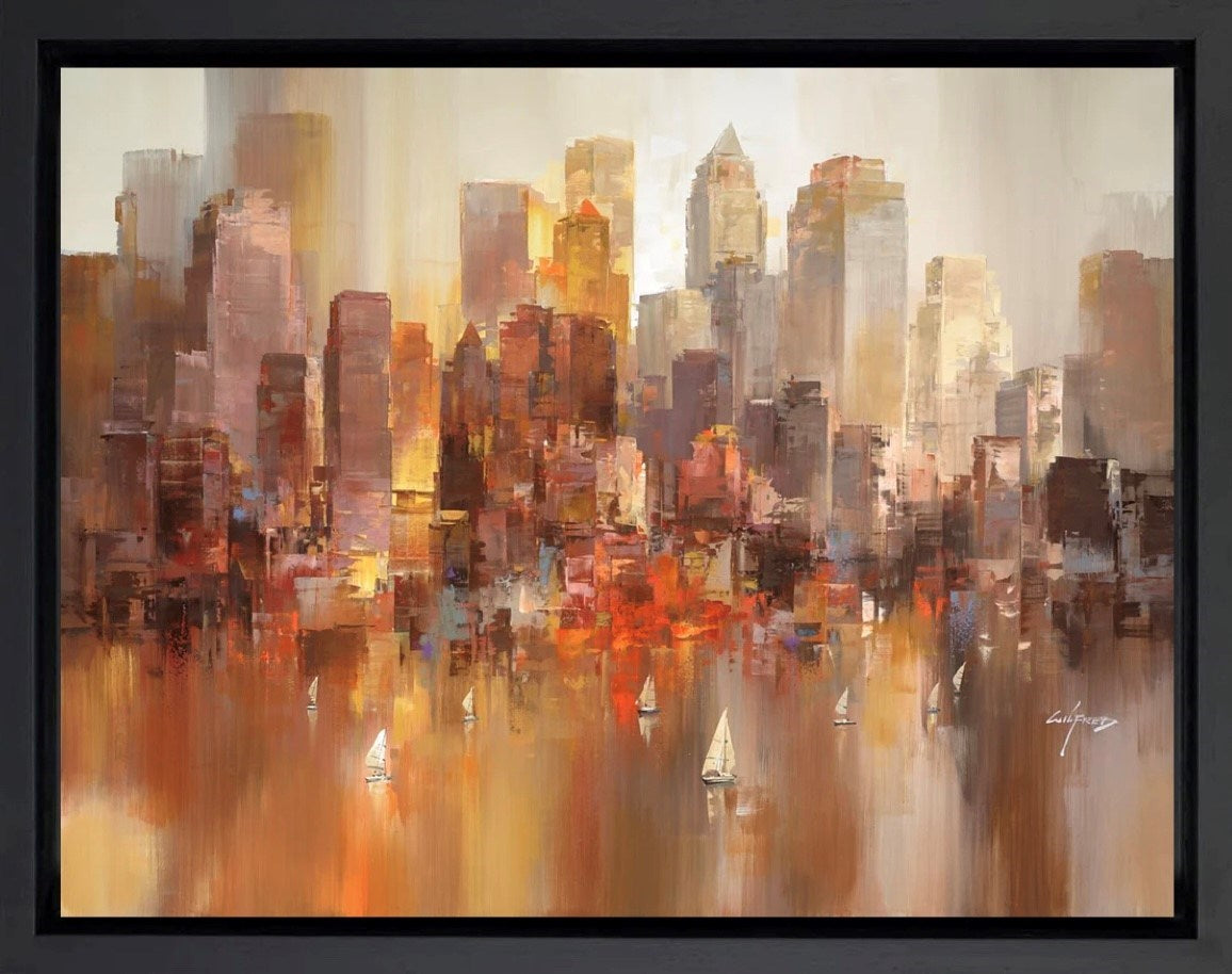 Golden Harbours (Framed)