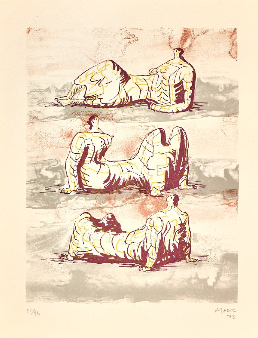 Three Reclining Figures, 1978