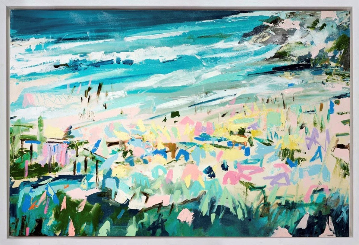 Party Me Beach (Framed)