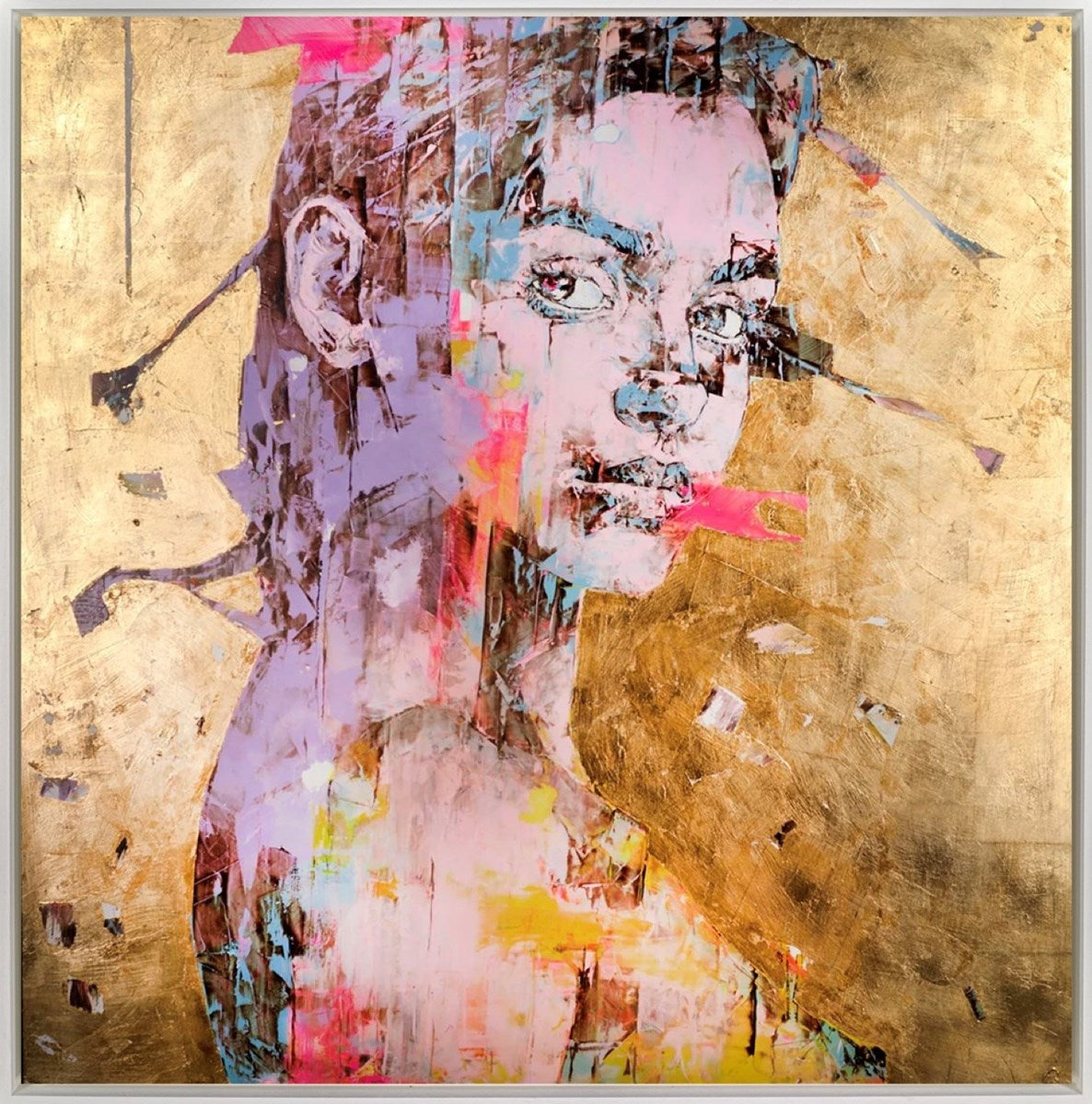 Golden Portrait III (Framed)